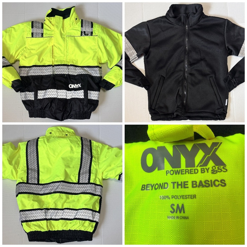 GSS Safety ONYX 8511 Hi-Vis 3-in-1 Bomber‎ Jacket Primaloft - Men's Small